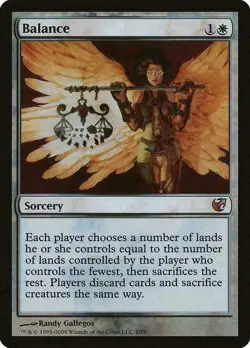 1x FOIL BALANCE - From the Vaults - MTG - NM - Magic the Gathering - Image 1