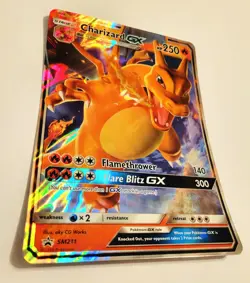Charizard GX SM211 Pokemon TCG Oversized Jumbo Promo Holo Ultra Rare Card 2019 - Image 4