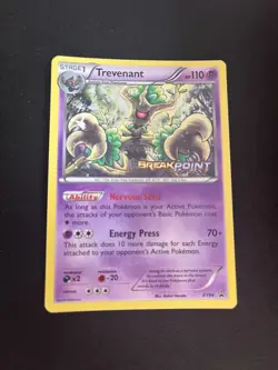Trevenant XY94 MINT/NM Stamped Pokemon Prerelease Holo Stamped XY Breakpoint - Image 1