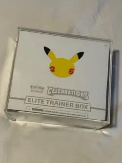 Pokemon 25th Anniversary Celebrations Elite Trainer Box ETB W/Case - Image 1
