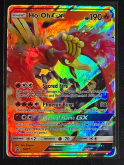 Ho-Oh GX SM57 (Black Star Promo) Sun & Moon Near Mint - Image 1