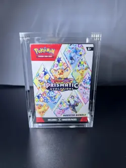 10 Pokemon Magnetic Booster Bundle Acrylic Cases! UV Protective Pokemon Display - Image 1