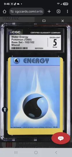 Pokemon TCG 1999 Blastoise Evolution Line Miscut Error Lot CGC Graded RARE! - Image 2