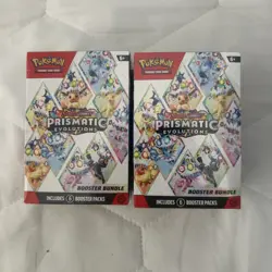 Pokemon TCG Prismatic Evolutions Booster Bundle Lot of 2 Sealed! - Image 1