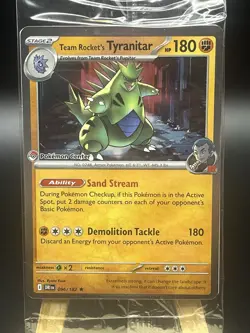 Pokemon Center Promo Team Rocket’s Tyranitar Destined Rivals Exclusive - Image 1