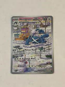 Pokemon TCG Metagross Illustration Rare Temporal Forces 178/162 Full Art Holo NM - Image 3