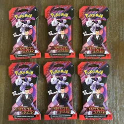 Pokemon TCG Scarlet & Violet 6X Destined Rivals Sleeved Booster packs 6X - Image 1
