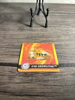 Pokemon Reflector Growlithe/Arcanine 58/59 Premier Edition-Artbox-NM!! - Image 1