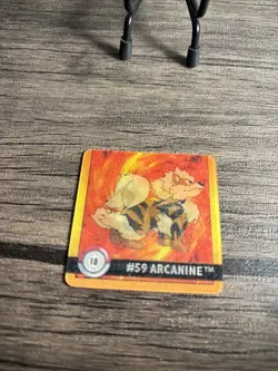 Pokemon Reflector Growlithe/Arcanine 58/59 Premier Edition-Artbox-NM!! - Image 2