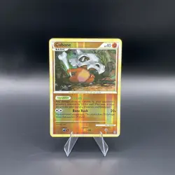 Pokemon Cubone 60/102 HGSS Triumphant Reverse Holo Common nm - Image 1