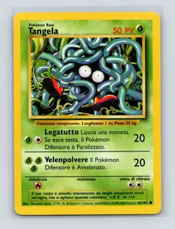 Pokemon TCG Tangela 066/102 Base Set Normal MP Italian - Image 1