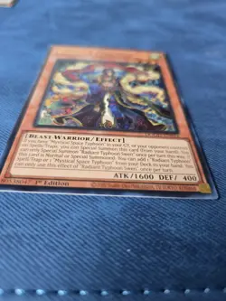 Yugioh Radiant Typhoon Swen DOOD-EN014 Ultra Rare 1st Edition NM - Image 3