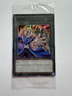 Yu-Gi-Oh! Dr Crowler & Ancient Gear Golem Token (Super Rare) SEALED -TKN5-EN002 - Image 1