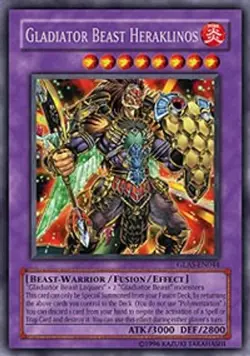 Gladiator Beast Heraklinos - 1st Edition Gladiator's Assault MP YuGiOh - Image 1