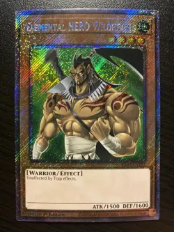 Elemental HERO Wildheart RA03-EN157 - 1st Edition - Platinum Secret Rare - VLP - Image 1
