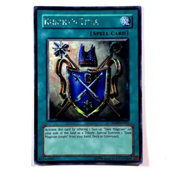 Yu-Gi-Oh Knight's Title ROD-EN002 Secret Rare Prismatic Holo LP - Image 1