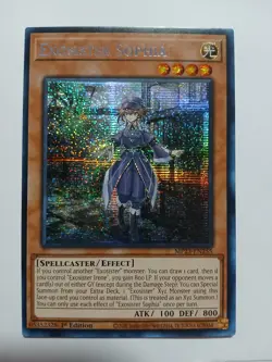 Yugioh Exosister Sophia Prismatic Secret Rare MP23-EN255 1st Ed Near Mint - Image 1