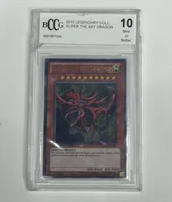 Slifer the Sky Dragon LC01-EN002 Yu-Gi-Oh Legendary Collection 1 BCCG 10 - Image 1