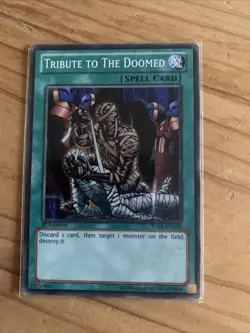 Tribute to the Doomed YSKR-EN030 Common Yu-Gi-Oh Card MP - Image 1
