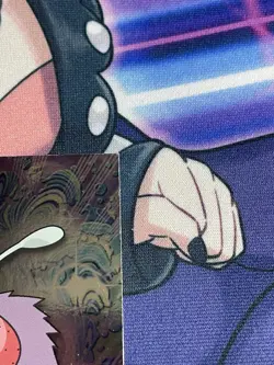 Venonat 48 Topps Series 1 Holo Foil Pokemon Card Blue Logo - Image 3