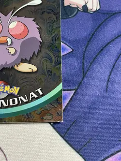 Venonat 48 Topps Series 1 Holo Foil Pokemon Card Blue Logo - Image 4