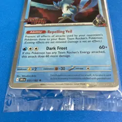 Pokemon TCG Card Team Rockets Articuno 051/182 Destined Rivals Stamped - Sealed - Image 2