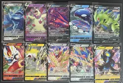 🔥Pokemon TCG Lot - 50x Ultra Rare V Cards | No Duplicates | Authentic Bulk Gift - Image 4