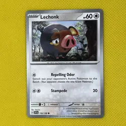 Lechonk 154/198 Common Scarlet & Violet 2023 Pokemon Card NM - Image 1