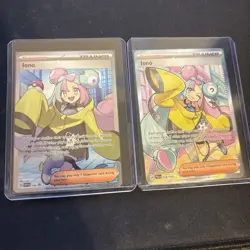 Iono 124 Sv: Scarlet & Violet Promo Cards Holo + Iono Paldea Evolved 254/193 NM - Image 1