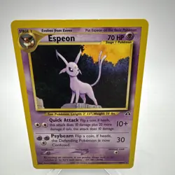 Espeon 20/75 Neo Discovery Non Holo Rare Pokemon Card LP/MP - Image 1