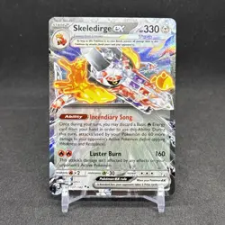 Skeledirge ex Paradox Rift 137/182 Holo Double Rare Pokemon Card Near Mint - Image 1