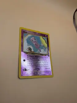 Mew 1/18 Southern Islands Reverse Holo Promo Pokemon TCG Card LP/MP - Image 1