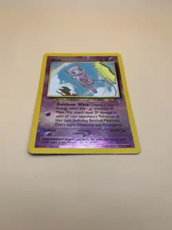Mew 1/18 Southern Islands Reverse Holo Promo Pokemon TCG Card LP/MP - Image 2