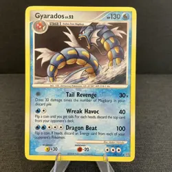 Gyarados 19/100 Stormfront Rare Non-Holo 2008 Pokemon TCG Card - Image 1