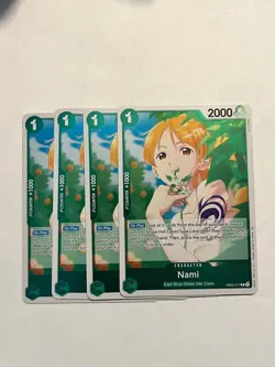 Nami EB02-017 R Anime 25th Collection - ONE PIECE Card Game English Playset X4 - Image 1
