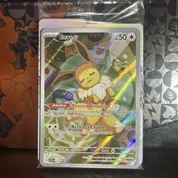 Pokemon TCG Eevee 173 Holo Promo Prismatic Evolutions Sealed Card - Image 1