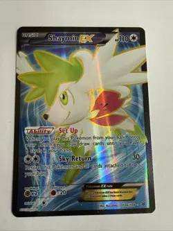 Shaymin EX - 106/108 - Pokemon Roaring Skies XY Full Art Ultra Rare Card LP - Image 1