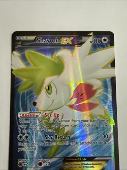 Shaymin EX - 106/108 - Pokemon Roaring Skies XY Full Art Ultra Rare Card LP - Image 2