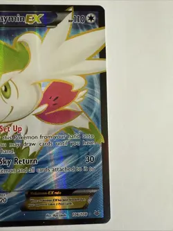 Shaymin EX - 106/108 - Pokemon Roaring Skies XY Full Art Ultra Rare Card LP - Image 3