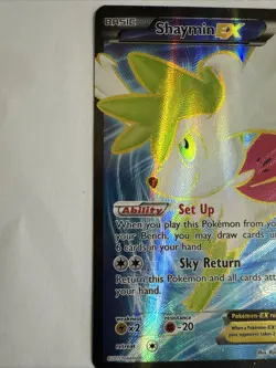 Shaymin EX - 106/108 - Pokemon Roaring Skies XY Full Art Ultra Rare Card LP - Image 4