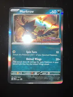 Murkrow SVP 021 (Prerelease) Sv: Scarlet & Violet Promo Cards Holo - Image 1