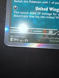 Murkrow SVP 021 (Prerelease) Sv: Scarlet & Violet Promo Cards Holo - Image 2