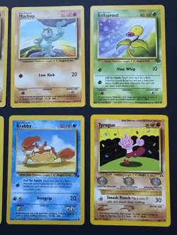 Pokemon TCG - BASE Jungle Fossil Neo - 8-Card COMMON Lot #4 - WotC Vintage LP/MP - Image 3
