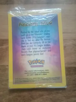 Sealed Ancient Mew Pokemon TCG Holo Foil Rare Card 1999-2000 Movie Promo - Image 1