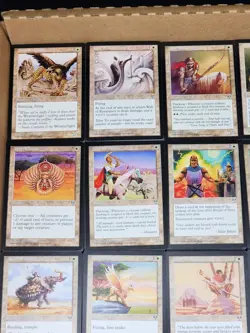 MTG Mirage White Plains Duplicate Bulk Cards Lot +/- 925 Commons - Image 2