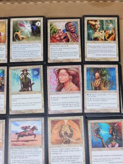 MTG Mirage White Plains Duplicate Bulk Cards Lot +/- 925 Commons - Image 3