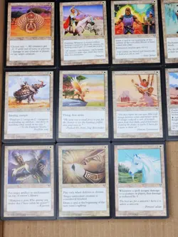 MTG Mirage White Plains Duplicate Bulk Cards Lot +/- 925 Commons - Image 5