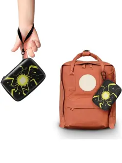 Pokemon TCG Card Case Fits 400 Cards/Dice etc. Storage Holder with hand Strap. - Image 2