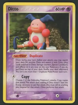 Pokemon TCG Ditto (Mr. Mime) EX Delta Species Card 38/113 Regular Common NM - Image 1