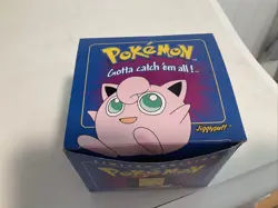 Pokemon Jigglypuff 23K Gold Plated Trading Card Ball and Box Burger King 1999 - Image 2